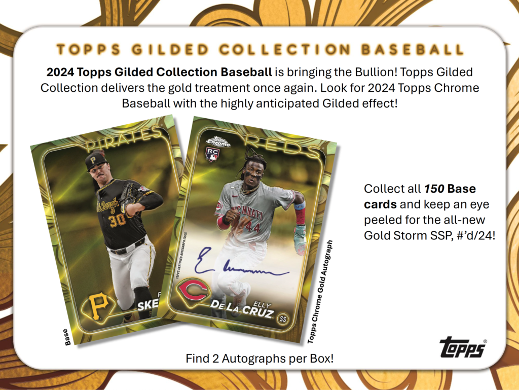 2024 Topps Gilded Collection Baseball 3 Box Half Case Break 2 Random